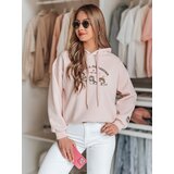DStreet Bluza damska oversize z kapturem SPECIAL KITTY różowa | Shoptok.si