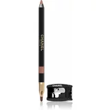 Chanel Le Crayon Lèvres Long Lip Pencil svinčnik za ustnice za dolgoobstojen učinek odtenek 162 Nude Brun 1,2 g