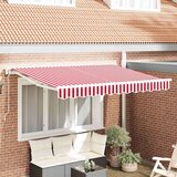  Okvir tende Rdeča in bela 250 x 200 cm Poliester s PU premazom, (5000217097) | Shoptok.si