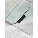 Ombre Men's cotton t-shirt with letter print and pocket - yellow-green | Shoptok.si