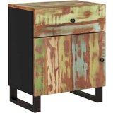  Noćni ormarić 50x33x60cm masivno obnovljeno i konstruirano drvo | shoptok.hr