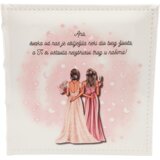 Album spominov za dekliščino: neizbrisne sledi prijateljstva - 22x22cm - Š0371 | Shoptok.si