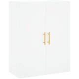  Visoka komoda bijela 69,5x34x180 cm konstruirano drvo | shoptok.hr