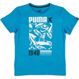Puma Dečija majica STYLE ICON GRAPHIC 836683-10 Siel plava