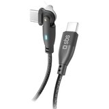 Sbs Kabel USB tipa C TECABLE180TCC črne barve, (5000262035) | Shoptok.si