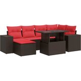  9-dijelni set vrtnih sofa s jastucima od poliratana bagrem | shoptok.hr