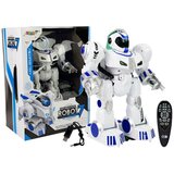  Interaktivni robot na daljinsko upravljanje Fingerprint K4 - bijelo/plavi | shoptok.hr