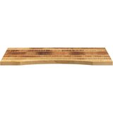 vidaXL Ploča za radni stol zaobljena 80x60x2,5 cm od drva manga | shoptok.hr