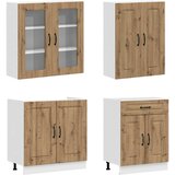  Kuhinjska jedinica KALMAR 4 pcs Hrast artisan Konstruirano drvo | shoptok.hr