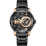 Sat NAVIFORCE RO-29576 - Crna / Zlatna Ružičasta KP29576 | Shoptok.si