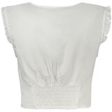Guess Jeans Ženski Bijeli Top | shoptok.hr