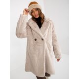 Och Bella Coat TW-PL-2118.95P-light beige | Shoptok.si