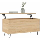  Stolić za kavu boja hrasta 90 x 44,5 x 45 cm konstruirano drvo | Eponuda.com