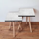 Hanah home 2Shp68 - white white nesting table (2 pieces) | ePonuda.com