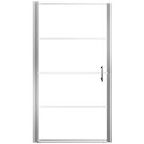 vidaXL Vrata za tuš od mutnog kaljenog stakla 81 x 195 cm | shoptok.hr
