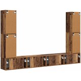  Set TV komoda 8 pcs Staro drvo Konstruirano drvo | shoptok.hr