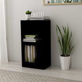 vidaXL Polica za knjige crna 40 x 24 x 75 cm od konstruiranog drva Cijene