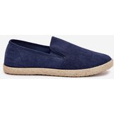 Boto Men's espadrille sneakers made of eco suede navy Lunaria | shoptok.hr