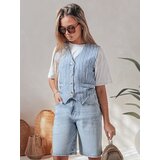 DStreet Spodenki damskie jeansowe JEANZDAY niebieskie | shoptok.hr
