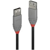 Lindy USB kabel USB 2.0 USB-A vtič\, USB-A vtičnica 3.00 m črna\, siva 36704, (20417209) | Shoptok.si