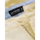 Ombre Men's chinos shorts with contrasting turn-up | Eponuda.ba
