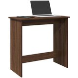 Maison Chic Pisalna miza - pisarniška miza - Računalniška miza rjavi hrast 80x40x75 cm inženirski les, (21785045) | Shoptok.si