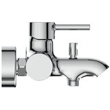 Ideal Standard Stenska armatura za kad v sijajno srebrni barvi Ceraline – | Shoptok.si