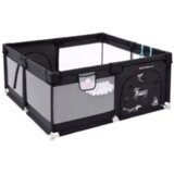  150x150x70cm Ogradica za decu sa animacijama-CRNA | Eponuda.com