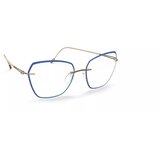  Ženske Dioptrijske naočale Silhouette Lite Spirit Accent Rings 5566 LS 54/17 Blue | shoptok.hr