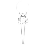Opviq Vanjska zidna lampa BBO-68171-BSY, 50 cm, E27, 40W, IP65, Crna | Eponuda.ba