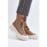 Boto Women's Sock-Like Slip-On Boots Brown Solime | ePonuda.com