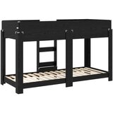  Postelja na vzkraj za otroke Črna Orehovina 75 x 190 cm, (5000141863) | Shoptok.si