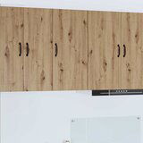 vidaXL Zidni kuhinjski ormarić Zidne Umjetnički hrast 40 x 31 x 80 cm Cijene
