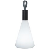 Fischer & Honsel Bela/črna LED namizna svetilka (višina 31,5 cm) Prian – Cene