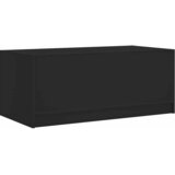  Stolić za kavu sa staklenim vratima crni 102 x 50 x 42 cm | shoptok.hr