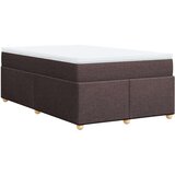  Krevet box spring s madracem tamnosmeđi 120 x 190 cm od tkanine | shoptok.hr