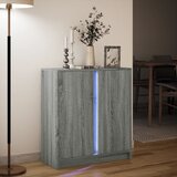  Komoda s LED svjetlima boja hrasta sonome 77x34x85 cm drvena | Eponuda.ba