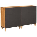  Kreveta 2 kom. 120 x 33,5 x 75 cm masivno drvo manga Smeđa | shoptok.hr