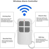 GUDOQI Brezžični Alarm za Vrata in Okna z 2 Daljincema | Shoptok.si