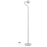 PAULMANN 70920 - LED/7,5W prigušiva podna lampa RAMOS 230V bela/sjajni hrom | Eponuda.com