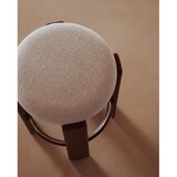 Kave Home Bež/v temni naravni barvi barsko stol iz masivnega jesena (višina sedeža 75 cm) Granite – | Shoptok.si