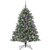 vidaXL Umestno božično drevo med 150 LED Zelena 105 x 105 x 150 cm | Shoptok.si