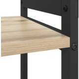 vidaXL Knjižna omara sonoma hrast 60 x 30 x 83 cm Konstruiran les | Shoptok.si