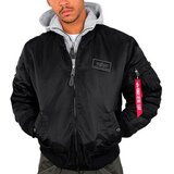 Alpha Industries Bomber jakna MA-1 D-Tec za muškarce, boja: crna, za prijelazno razdoblje | shoptok.hr
