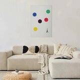  Plakat - Eiffel Tower and Colorful Tennis Balls 60x90 Bez okvira | shoptok.hr
