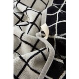 Jotex Crni/bež pamučan ručnik 90x150 cm Grid – | shoptok.hr