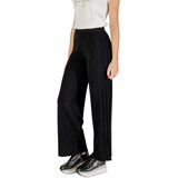 Liu Jo Lahkotne hlače & Harem hlače ECS PANT.MAGLIA LUNGO TF5207 MS63L Črna | Shoptok.si