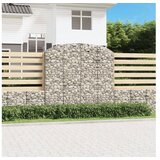  Obokana gabonska košara 200x50x180/200 cm pocinkano železo | Shoptok.si