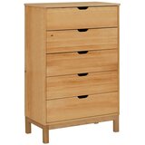 Støraa Visoka komoda iz masivnega bora v naravni barvi 113x39 cm Post – | Shoptok.si