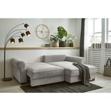 MID.YOU KOTNA SEDEŽNA GARNITURA, rebrasti žamet siva | Shoptok.si